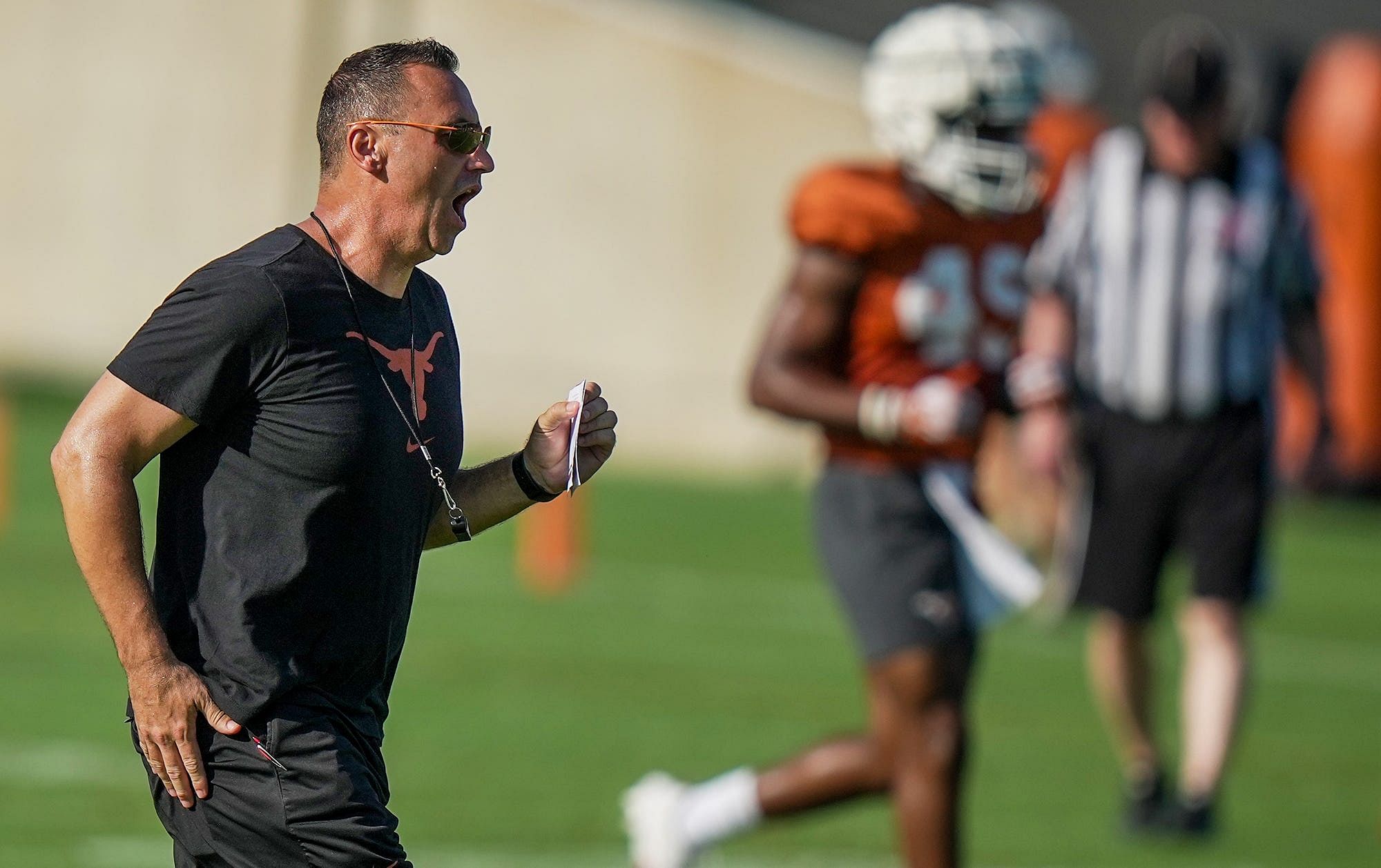 Texas Longhorns football coach, Steve Sarkisian - Source: Imagn